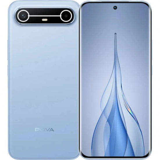 Tecno Pova slim 5G [256+8GB] KM9 - Sky Blue + Tecno Selfie Stick